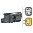 Projecteur principal HELLA 1EH 354 987-021 - Visuel 2