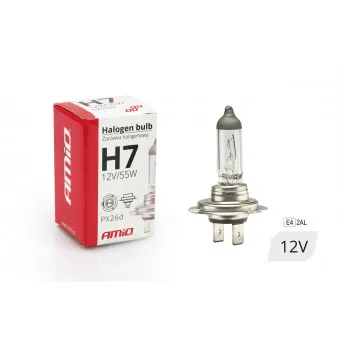 Ampoule halogène H7 12V 55W AMIO 01156