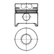 Piston KOLBENSCHMIDT 90654600 - Visuel 2