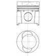 Piston KOLBENSCHMIDT 94487600 - Visuel 2