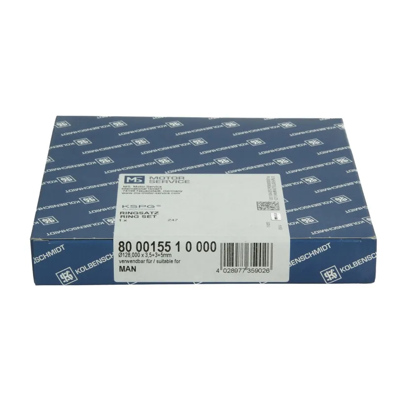 Jeu de segments de pistons KOLBENSCHMIDT 800015510000