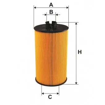 Filtre à huile FILTRON OE 651/1