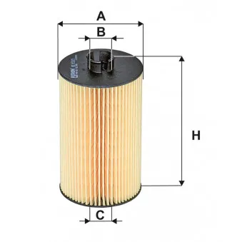 Filtre à huile FILTRON OE 651/1A