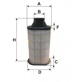 Filtre à air FILTRON AM 442/3
