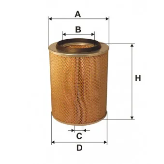Filtre à air FILTRON AM 411