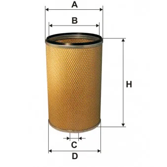 Filtre à air secondaire FILTRON AM 408/4
