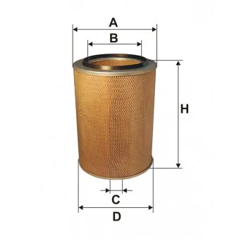 Filtre à air FILTRON AM 409