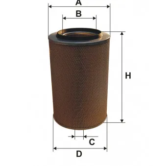 Filtre à air FILTRON AM 455