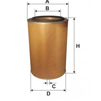 Filtre à air FILTRON AM 458/1