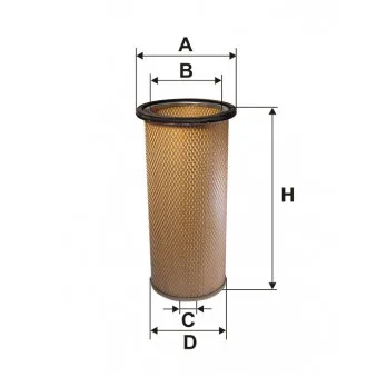 Filtre à air secondaire FILTRON AM 404/1W