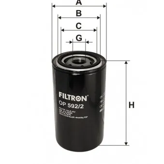 Filtre à huile FILTRON