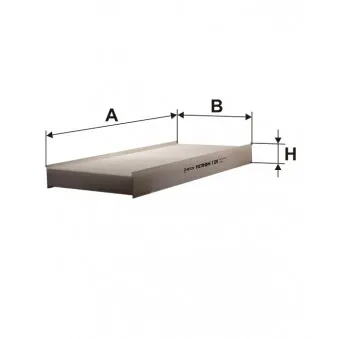 Filtre, air de l'habitacle FILTRON