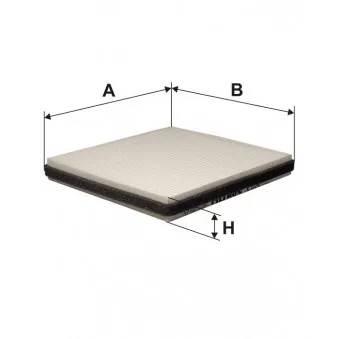 Filtre, air de l'habitacle FILTRON K 1124