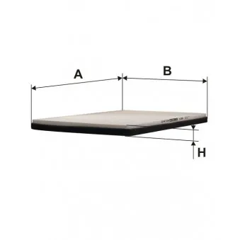 Filtre, air de l'habitacle FILTRON K 1091