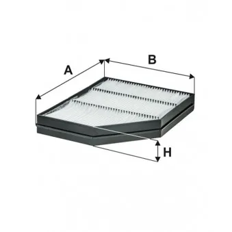 Filtre, air de l'habitacle FILTRON K 1358