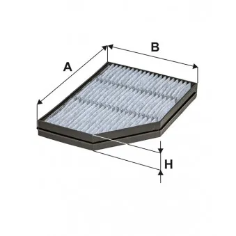 Filtre, air de l'habitacle FILTRON K 1358A