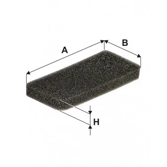 Filtre, air de l'habitacle FILTRON K 1368