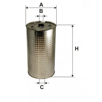 Filtre à huile FILTRON OC 603
