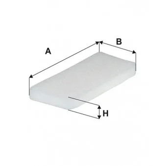 Filtre, air de l'habitacle FILTRON K 1394