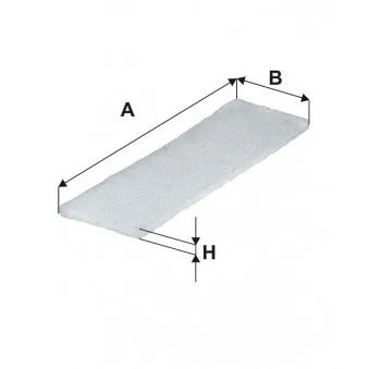 Filtre, air de l'habitacle FILTRON K 1403