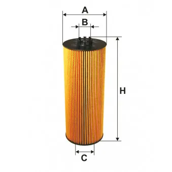 Filtre à huile FILTRON OE 651