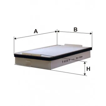 Filtre, air de l'habitacle FILTRON K 1185