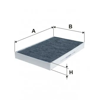 Filtre, air de l'habitacle FILTRON