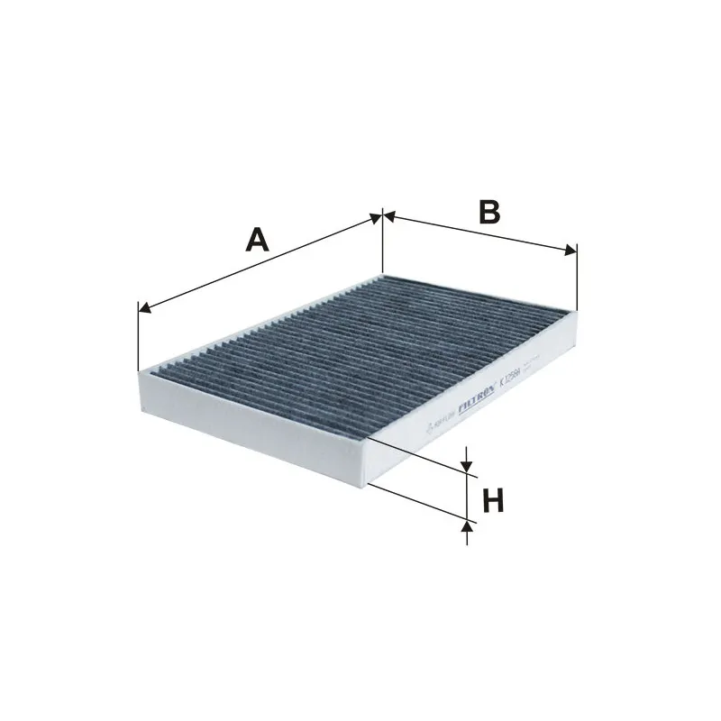 Filtre, air de l'habitacle FILTRON K 1256A