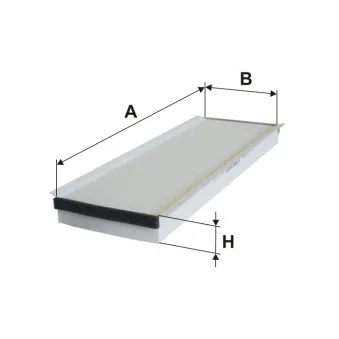 Filtre, air de l'habitacle FILTRON K 1285