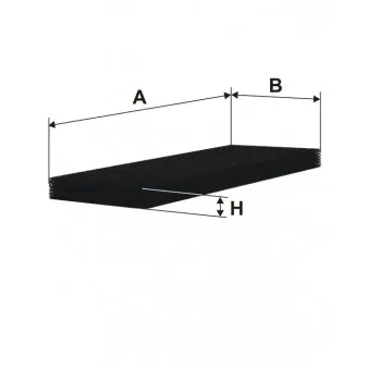 Filtre, air de l'habitacle FILTRON K 1286