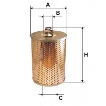 Filtre à huile FILTRON OM 514/2