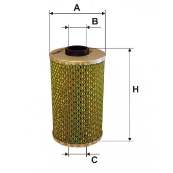 Filtre à huile FILTRON OM 514/3
