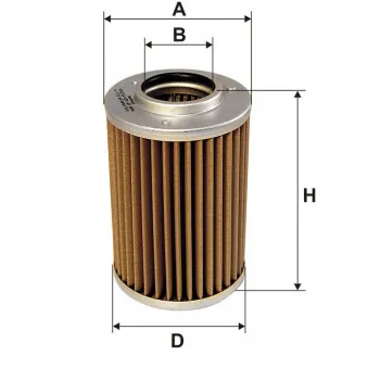 Filtre hydraulique, boîte automatique FILTRON OM 512/4