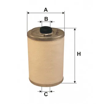 Filtre à carburant FILTRON