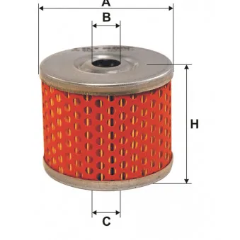 Filtre à carburant FILTRON