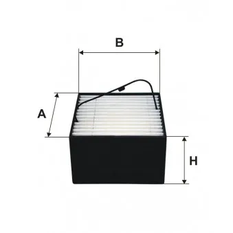 Filtre à carburant FILTRON PK 937/3