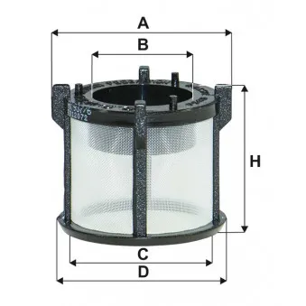 Filtre à carburant FILTRON PK 937/6