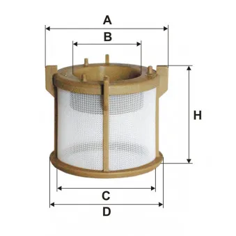 Filtre à carburant FILTRON PK 937/8