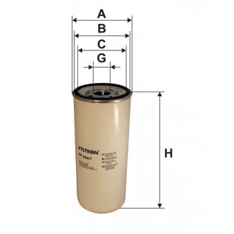 Filtre à carburant FILTRON