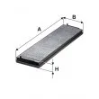 Filtre, air de l'habitacle FILTRON K 1142A - Visuel 1