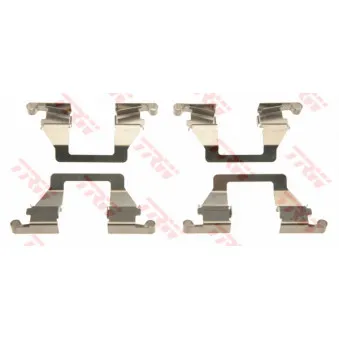 Kit d'accessoires, plaquette de frein à disque TRW