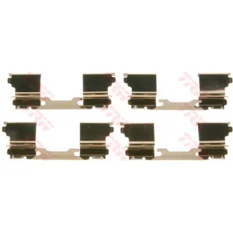 Kit d'accessoires, plaquette de frein à disque TRW