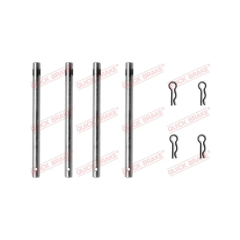 Kit d'accessoires, plaquette de frein à disque QUICK BRAKE 109-1108