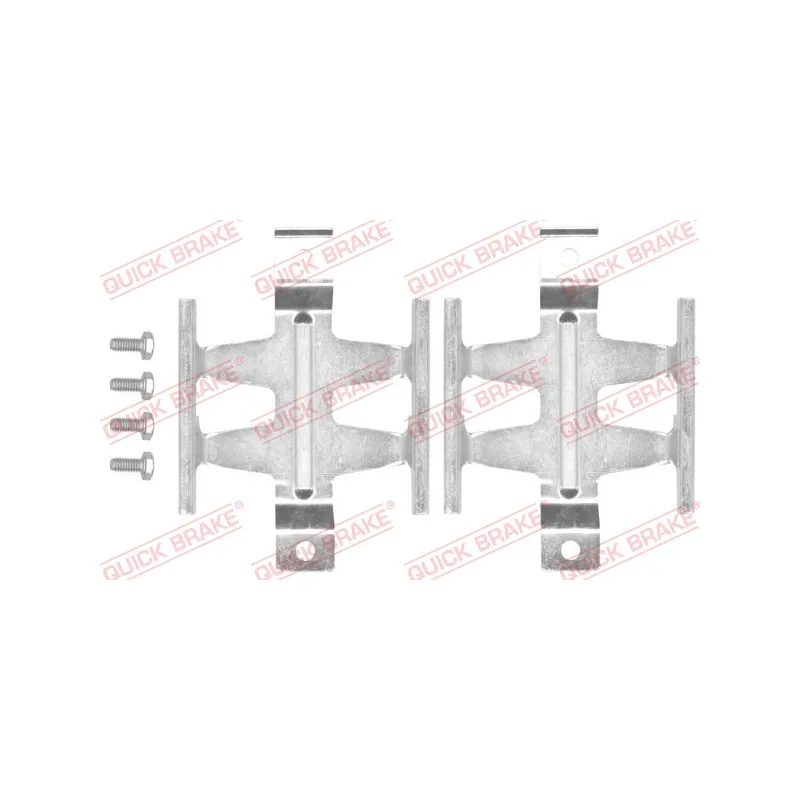 Kit d'accessoires, plaquette de frein à disque QUICK BRAKE 109-1687