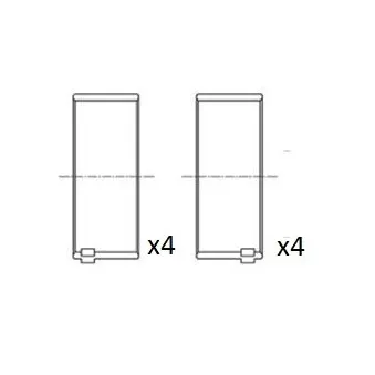 Coussinet de bielle FAI AutoParts