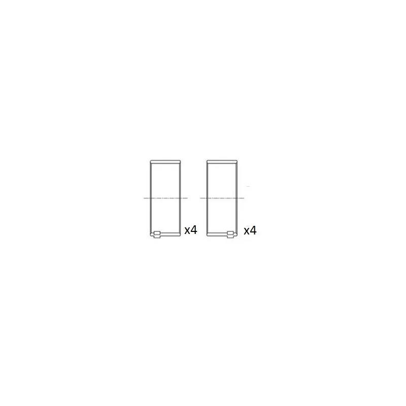 Coussinet de bielle FAI AutoParts BB2016-STD