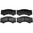 Jeu de 4 plaquettes de frein avant TRW GDB5053 - Visuel 3