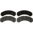 Jeu de 4 plaquettes de frein avant TRW GDB5079 - Visuel 2