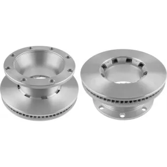 Jeu de 2 disques de frein arrière TRW DF5078S