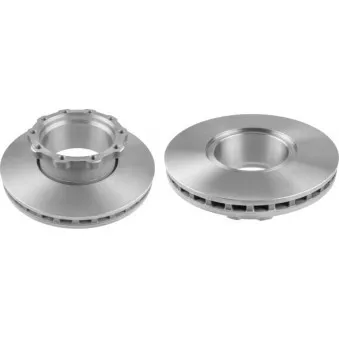 Jeu de 2 disques de frein arrière TRW DF5125S